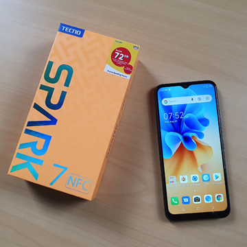 Review TECNO Spark 7 NFC, Fitur NFC di Harga 1 Jutaan