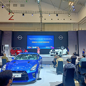 GIIAS 2021, Nissan Pamer Duo Mobil Listrik dengan Teknologi Terbaik