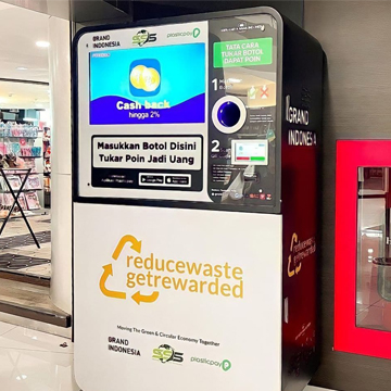 Cara Tukar Botol Plastik Jadi Uang di Mesin Vending Plasticpay