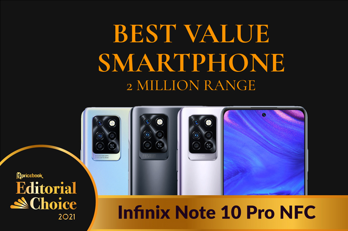 Best Value - 2 Jutaan Terbaik 2021 : Infinix Note 10 Pro NFC