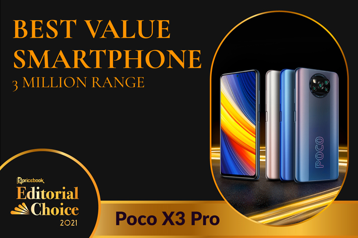Best Value - 3 Jutaan Terbaik 2021 : POCO X3 Pro
