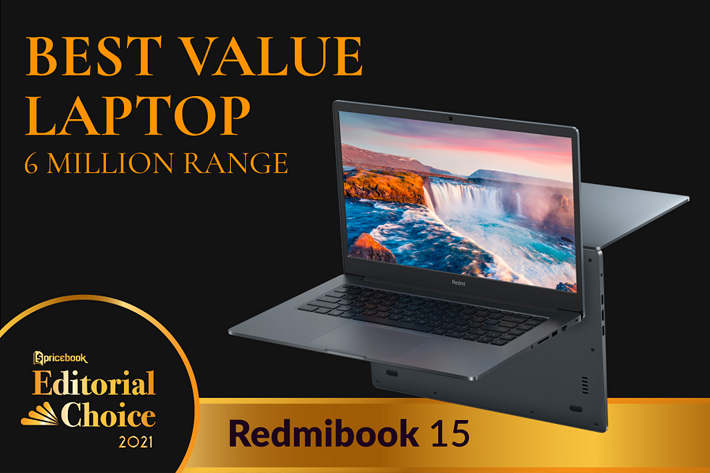 Best Value Laptop - 6 Jutaan Terbaik 2021 : RedmiBook 15