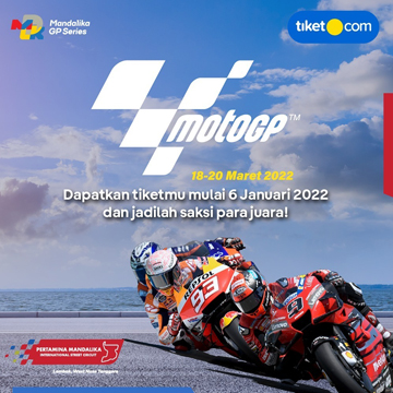 Cara Membeli Tiket MotoGP Mandalika 2022 di tiket.com