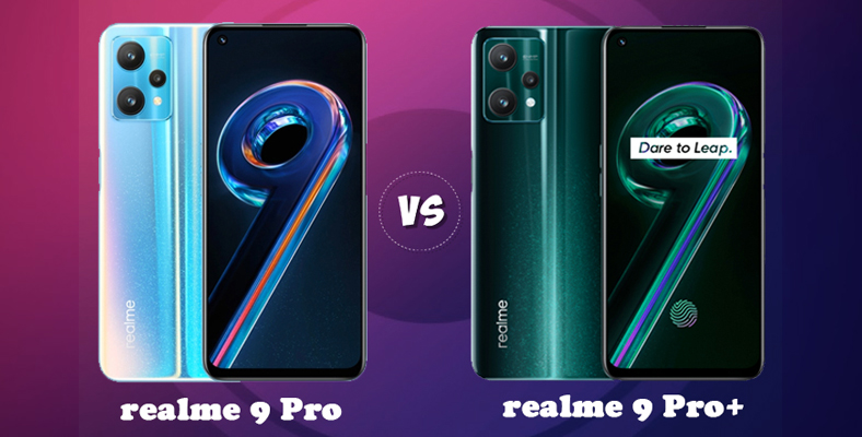 beza realme 9 pro dan 9 pro plus