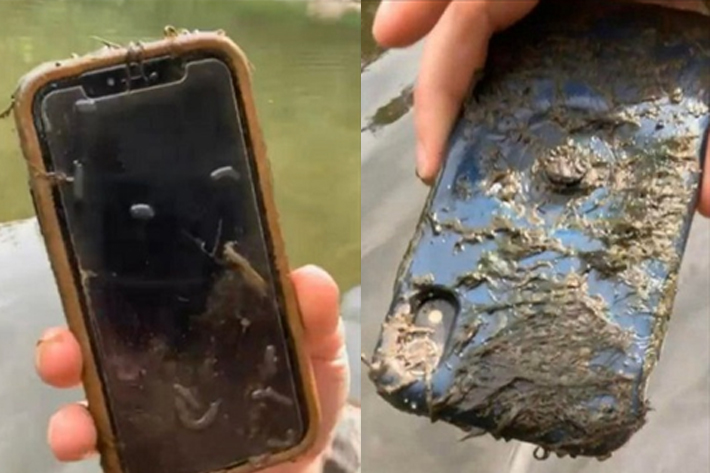 iPhone Masih Berfungsi Setelah 10 Bulan Didalam Sungai