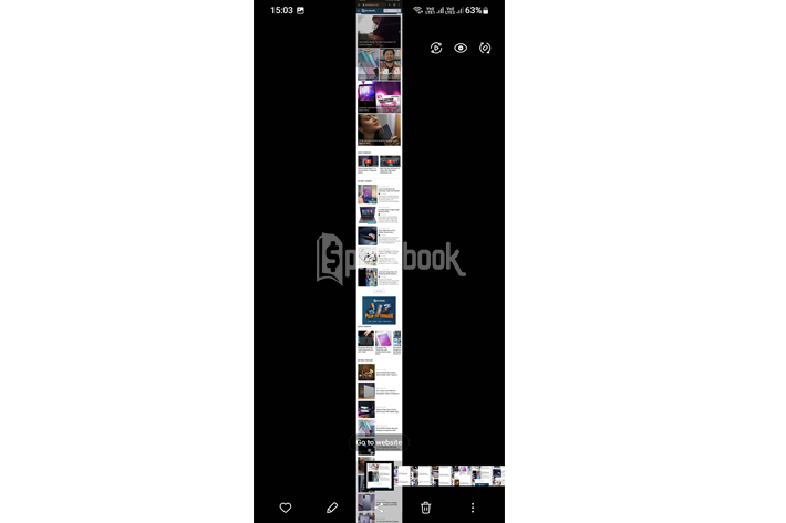 Cara Long Screenshot di Hp Samsung Terbaru