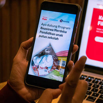 Jelang Hari Kemerdekaan Telkomsel Poin Gelar Donasi Digital