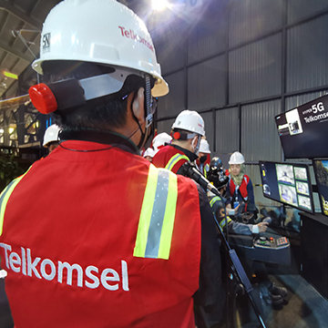 Telkomsel dan Freeport Hadirkan 5G Underground Pertama di Asia Tenggara