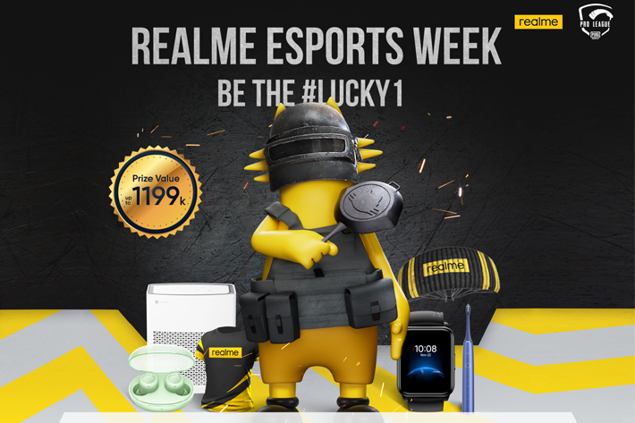 realme Esports Week Tawarkan Lucky Draw Menarik