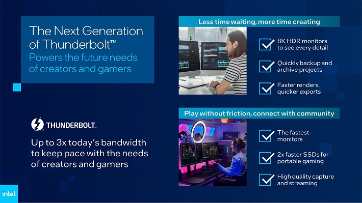 Intel Thunderbolt Generasi Terbaru Tawarkan Kecepatan Hingga 120 Gbps