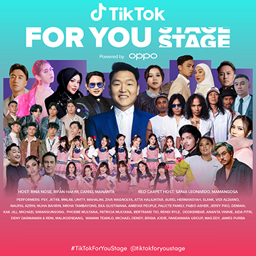 TikTok For You Stage, Kreator vs Selebriti dari FYP Naik ke Panggung