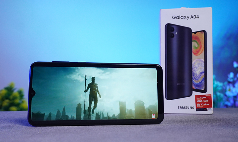 review layar galaxy a04