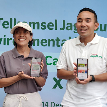 Telkomsel Jaga Bumi Ajak Lestarikan Alam Lewat Program Carbon Offset