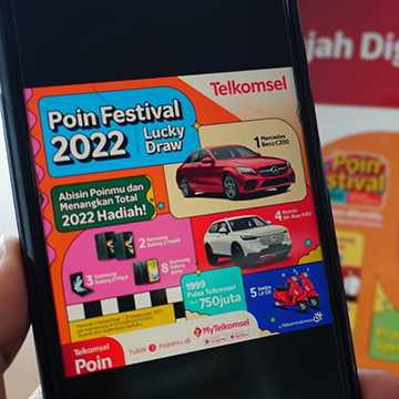 Yuk, Tukar 1 Telkomsel Poin dengan Mercedez di Poin Festival 2022