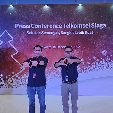 Telkomsel Siaga Pastikan Jaringan Aman Sambut Natal dan Tahun Baru 2023