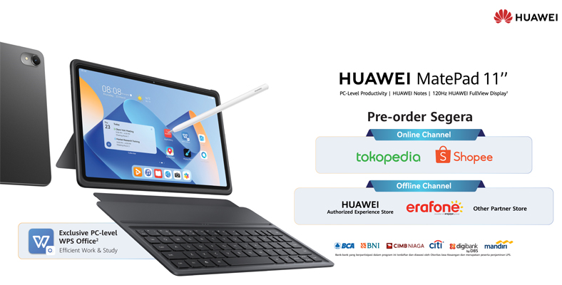Huawei MatePad 11 Segera Hadir di Indonesia, Tablet Rasa PC-2