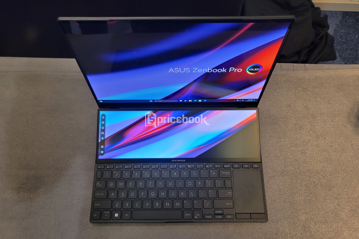 Zenbook Pro 14 Duo OLED terbaru