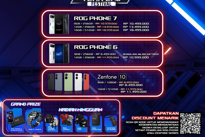 Promo ASUS Zenfone 10 dan ROG Phone, Diskon Hingga 500ribu-0