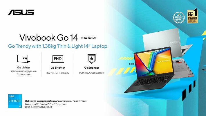 Vivobook Go 14 (E1404G), Harware Baru Bikin Lebih Responsif-2