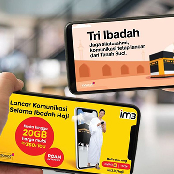 Paket Haji dan Umrah Indosat Mulai 250 Ribu Ibadah Lebih Nyaman