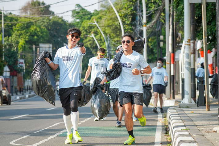 Sambut Garmin Run 2024, Garmin Gelar Plogging Day