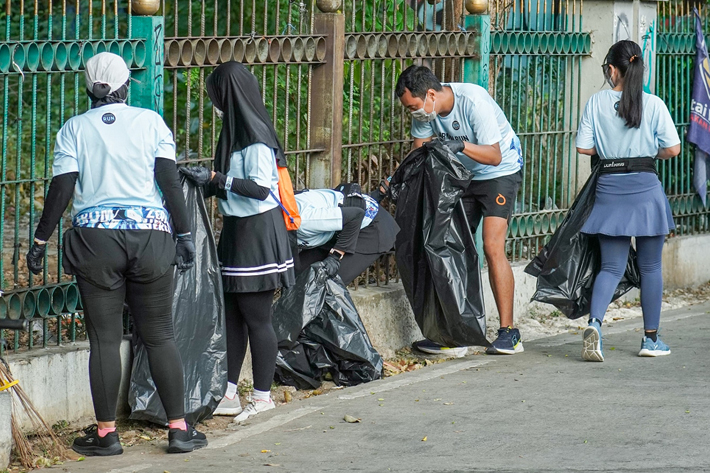 Sambut Garmin Run 2024, Garmin Gelar Plogging Day