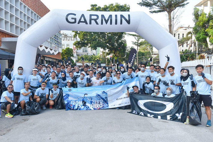 Sambut Garmin Run 2024, Garmin Gelar Plogging Day