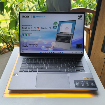 Hands-On Acer Swift Go 14 AI, Laptop AI Snapdragon X Plus di Bawah 16 Juta!