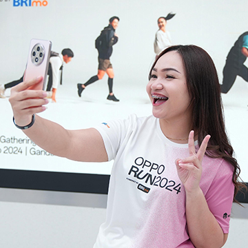 OPPO Run 2024 dan BRImo Early Bird Diskon 50% Berhadiah Rp528 Juta