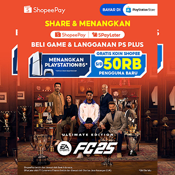 ShopeePay Bisa Buat Bayar di PlayStation Store? Cek Caranya Disini!