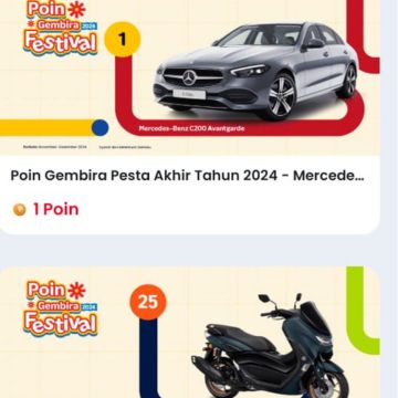 Telkomsel Poin Gembira 2024: Tukar Poin, Menangkan Mercedes Benz di MyTelkomsel