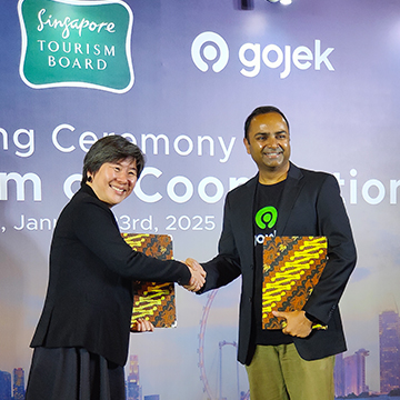 Gojek dan Singapore Tourism Board Jajaki Kolaborasi Strategis