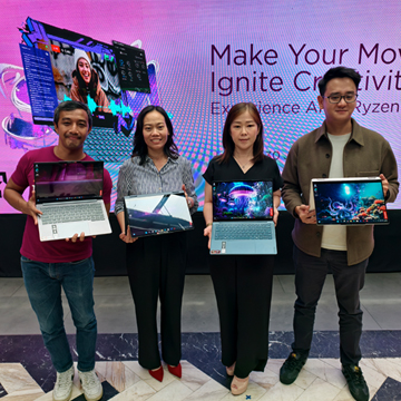 Lenovo Luncurkan Jajaran Laptop Copilot+ PC dengan AMD Ryzen AI 300 Series
