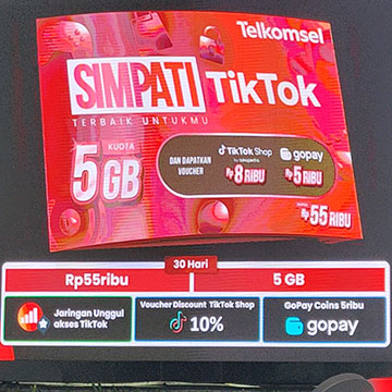 SIMPATI TikTok Kolaborasi Telkomsel, TikTok, dan GoPay Dukung Kreator & UMKM