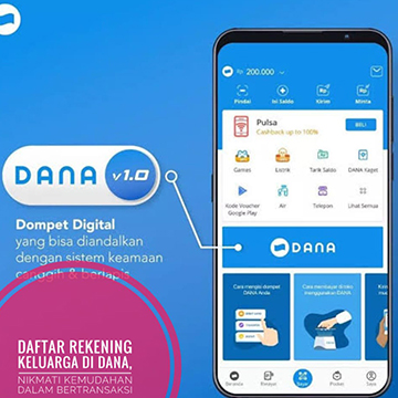 DANA Makin Lengkap dengan Hadirnya Fitur Rekening Keluarga