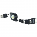 GeekRover USB Cable Charger retractable