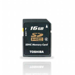 Toshiba SDHC 16GB Class 4