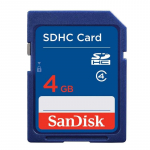 SanDisk SDHC Card Class 4 4GB