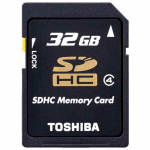 Toshiba SDHC 32GB Class 4 K32GR7W4