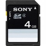 Sony SDHC Class 4 4GB