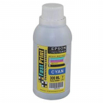 Fast Print Dye Based Photo Premium Epson Cyan 300ml