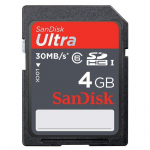 SanDisk Ultra SDHC Class 10 4GB