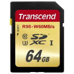 Transcend SDXC / SDHC UHS-I U3 64GB