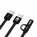 ZEN 2 in 1 Data Cable Android / iPhone