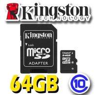 Kingston microSDHC Class 10 64GB