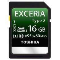 Toshiba Exceria Type 2 SDHC UHS-I 16GB