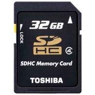 Toshiba SDHC 32GB Class 4 K32GR7W4
