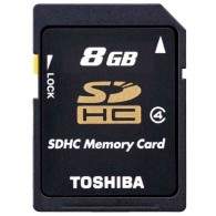 Toshiba SDHC 8GB Class 4 K08GR7W4