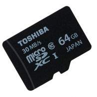 Toshiba microSDHC Class 10 30MB / s - 64GB