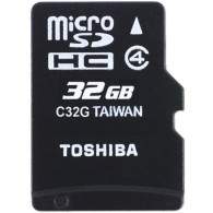 Toshiba microSDHC C32GR7W4 32GB Class 4